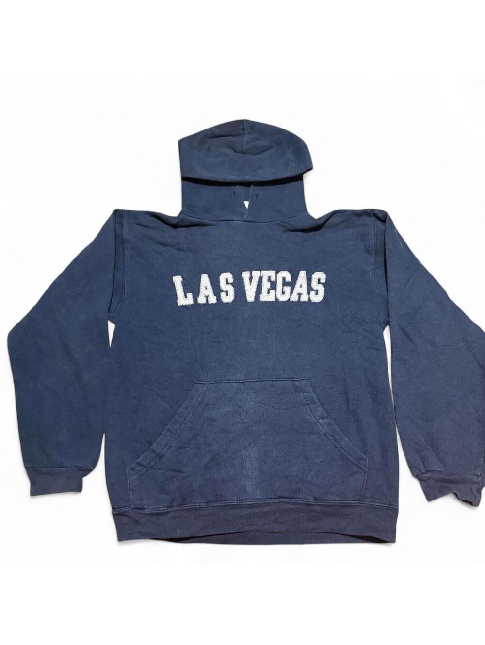 SixFlags Las Vegas Navy Sweatshirt — Size S